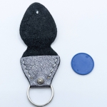 Étui à médiator Argent foncé