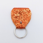 Étui à médiator Orange pailleté
