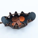 Petite bourse Bronze A grosses paillettes