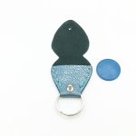 Étui à médiator Bleu argenté