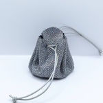 Grande bourse Argenté Pailleté