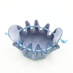 Petite bourse Bleu glacé Irisé