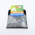 Porte-cartes Argenté foncé