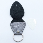 Étui à médiator Argent foncé