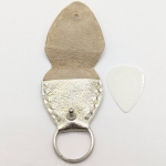 Étui à médiator Argenté doré mélangé