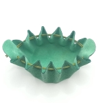 Grande bourse Vert Perlé