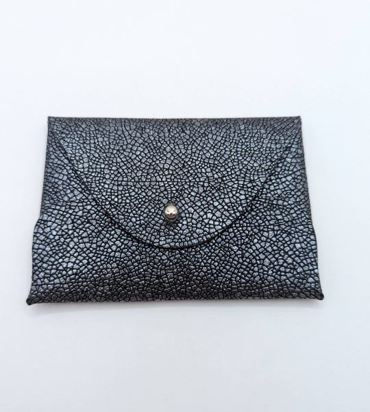 Porte-cartes Noir effet petite mosaïque